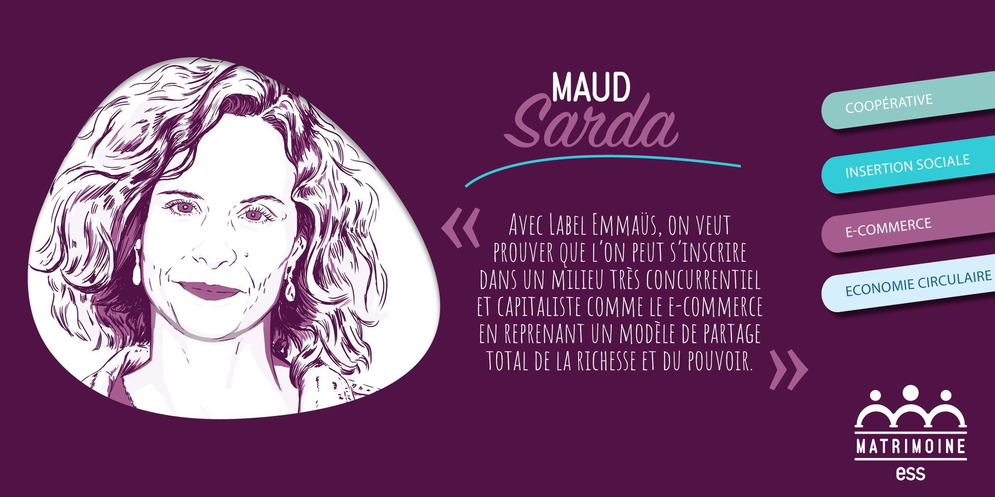 Maud Sarda Matrimoine ESS